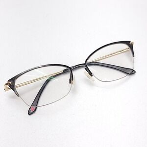 Lulu Guinness Eyeglasses Eye Glasses Frames LG87 BLK 52-17-135